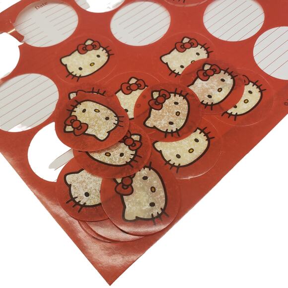 Vintage Hello Kitty Stationery Kit 2003 Sanrio Hello Kitty Paper Stickers NOS - Picture 11 of 13